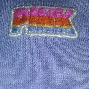 Victoria's Secret pink jacket.